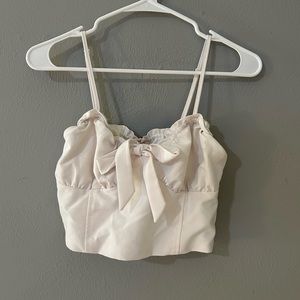 Lottie moss crop tank top